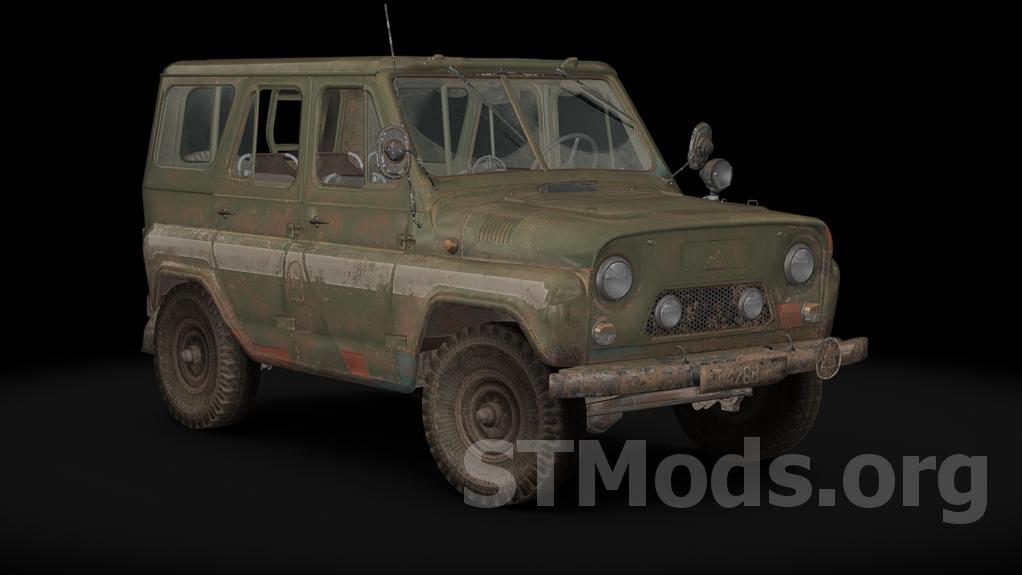 PUBG UAZверсия 1 для Assetto Corsa