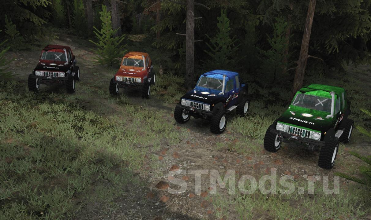 Suzuki Samurai «TrophyStorm»версия 1 для SpinTires (v03.03.16)