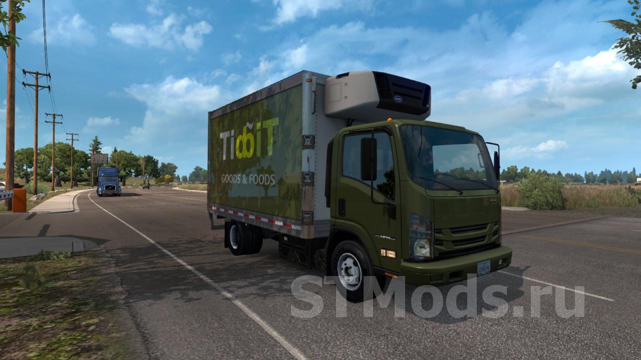 Isuzu SCS Traffic Сompany packверсия 1.0 для American Truck Simulator (v1.35.x, 1.36.x)