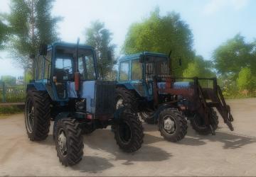 Мтз 82 - Переделкаверсия 1.1 для Farming Simulator 2017 (v1.5)