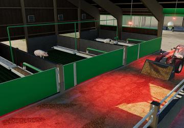 Modern Pigs Barnверсия 1.0 для Farming Simulator 2019