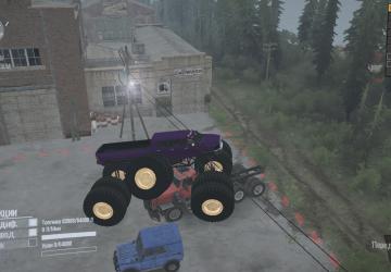 Monster Megalodon - Переделкаверсия 1.0 для Spintires: MudRunner (v10.06.19)