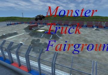 Monster Truck Fairgroundsверсия 3.0 для BeamNG.drive (v0.12)