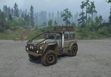 Монстр ГАЗ 4х4версия 1.0 для Spintires: MudRunner (v25.02.21)