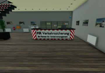 MR traffic safety buildingверсия 1.1.0.0 для Farming Simulator 2025