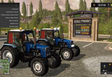 МТЗ-1221 Беларус синийверсия 2.0 для Farming Simulator 2017 (v1.5.3.1)
