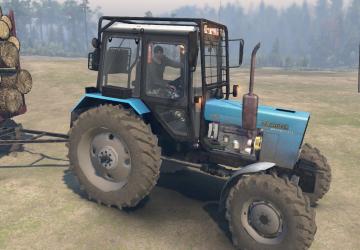 МТЗ 82.1версия 1 для SpinTires (v03.03.16 и выше)