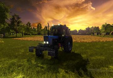MTZ-82.1 GAZ - Переделкаверсия 1.5 для Farming Simulator 2017 (v17)
