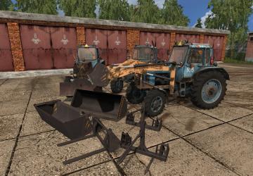 МТЗ-82 «Беларусь»версия 1.0 для Farming Simulator 2017 (v1.5.3)