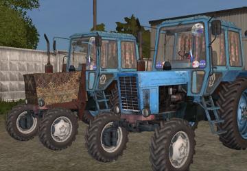 Мтз 82 - Переделкаверсия 1.1 для Farming Simulator 2017 (vv1.5.x)