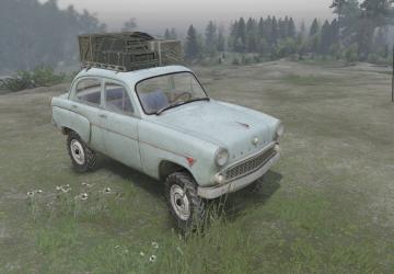 МЗМА «Москвич» - 410Нверсия 1.0 для SpinTires (v03.03.16)