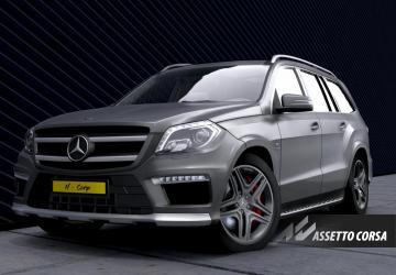 N_Corp | Mercedes Benz GL63 X166версия 1.5 для Assetto Corsa
