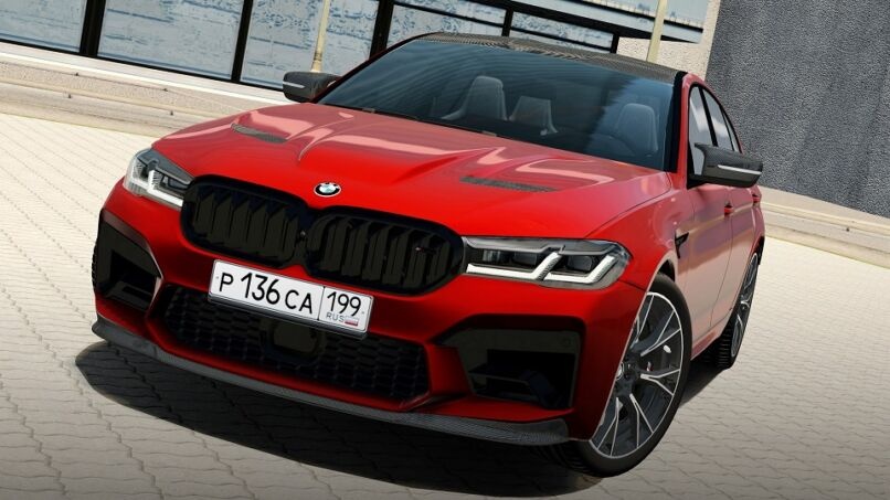 City Car Driving "2021 BMW M5 CS (F90 LCI) Update (v1.5.9.2)"