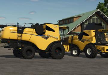New Holland CX 5/6 Pack 2025версия 1.0.0.1 для Farming Simulator 2025