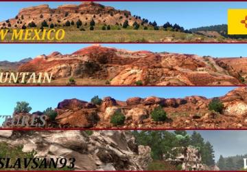New Mexico Mountain Texturesверсия 2.5 для American Truck Simulator (v1.32.x, - 1.38.x)