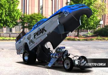 NHRA Top Fuel Funny Carверсия 2.1 для Assetto Corsa