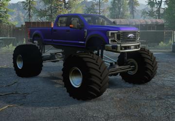 Nicks F-450 Monster Truckверсия 1.0 для SnowRunner (v16.0)