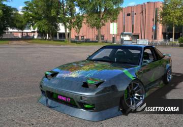 - Nissan 180SX - AIO.Gravy -версия 1.0 для Assetto Corsa