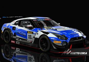 Nissan GT-R NISMO GT3 (2018) Enduranceверсия 1.1 для Assetto Corsa