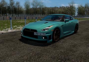 Nissan GT-Rверсия 13.03.2022 для City Car Driving (v1.5.9.2)