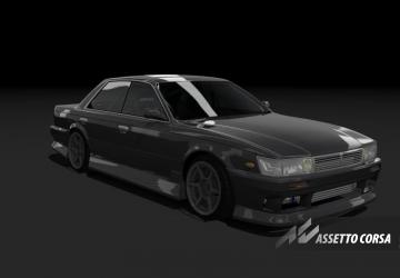 Nissan Laurel C33 Boost up S.Y-Racingверсия 1.24 для Assetto Corsa