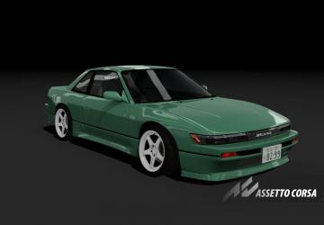 Nissan Silvia S13 Boost up S.Y-Racingверсия 1.24 для Assetto Corsa