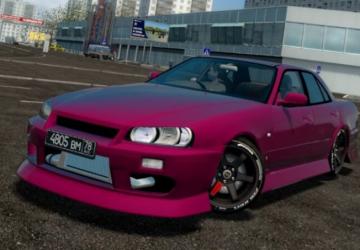 Nissan Skyline ER34версия 20.02.2022 для City Car Driving (v1.5.9.2)