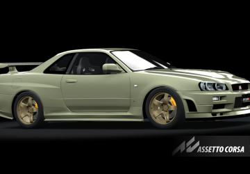 Nissan Skyline GT-R R34 Nismo ORT Hoshino-Tunev1.0 для Assetto Corsa