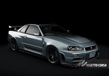 Nissan Skyline GTR R34 J-TUNEверсия 1.0.1 для Assetto Corsa