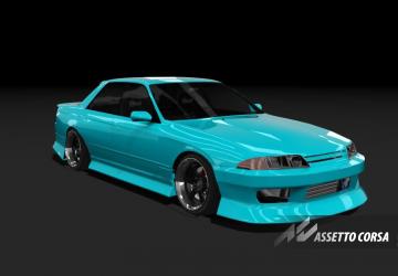 Nissan Skyline R32 4Door Boost up S.Y-Racingv1.24 для Assetto Corsa