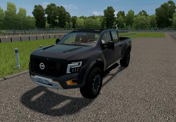 Nissan Titan Warrior 2016версия 01.05.2022 для City Car Driving (v1.5.9.2)