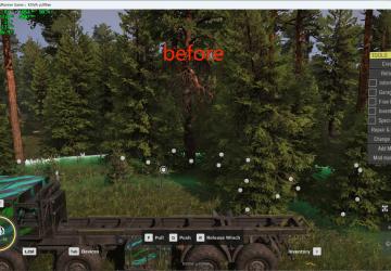 No more winch to those four treesдля Expeditions: A MudRunner Game