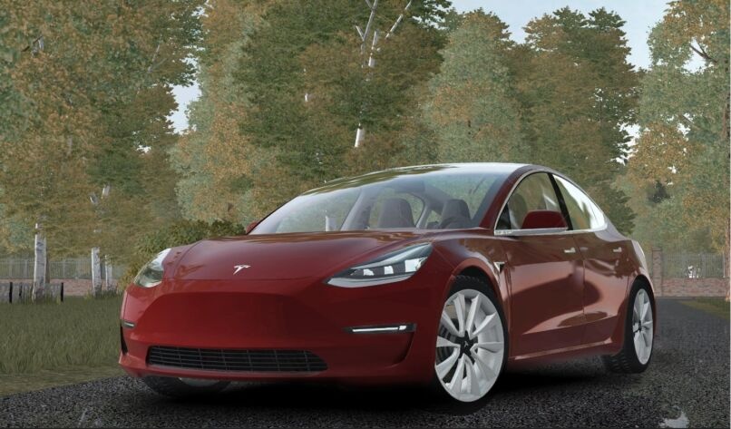 City Car Driving "2018 Tesla Model 3 от 18.10.21 (v1.5.8 - 1.5.9.2)"