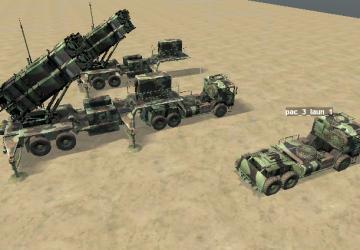 Объект «ANTI-AIRCRAFT MISSILE SYSTEM PATRIOT PAC-3»v1.0.0 для SpinTires (v03.03.16)