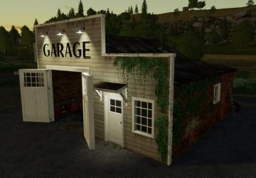 Old American Garageверсия 1.0.0.0 для Farming Simulator 2019