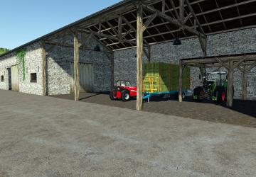 Old French Stone Barnверсия 1.0.0.0 для Farming Simulator 2019
