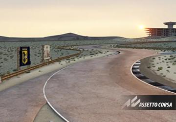 Old Spanish Trail Highway Circuitверсия 1.0 для Assetto Corsa