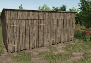 Old wooden garageверсия 1.0.0.0 для Farming Simulator 2025