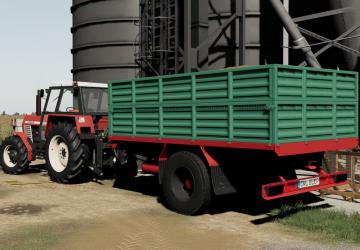 One Axle Trailerверсия 1.1.0.0 для Farming Simulator 2019 (v1.7x)