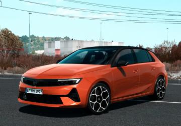 Opel Astra 2024версия 1.2 для American Truck Simulator (v1.57.x)