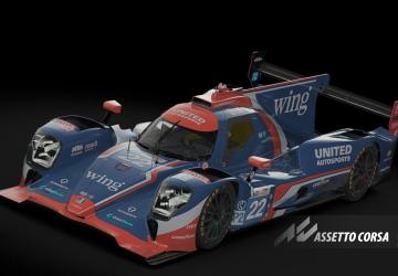 Oreca 07 2023 ACF LMP2версия 1.0 для Assetto Corsa