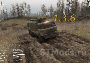 Осень. Листопадверсия 1.0 для SpinTires (v1.3.6)
