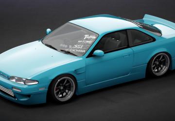 Pāndemic Nissan Silvia S14 Zenkiверсия 1.1 для Assetto Corsa