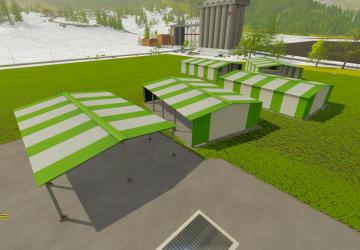 Pack 5 Sheds Metalверсия 1.0.0.0 для Farming Simulator 2022