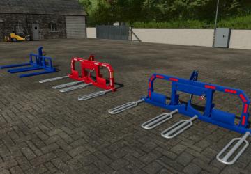 Paddle And Telescopic Bale Liftersверсия 1.0.0.0 для Farming Simulator 2022