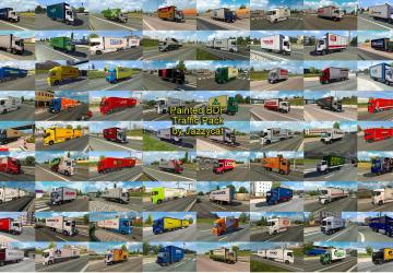Painted BDF Traffic Packверсия 15.6.10 для Euro Truck Simulator 2 (v1.57.x)