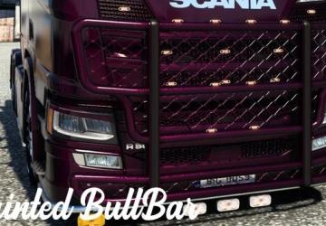 Painted Bull Barверсия 1.2 для Euro Truck Simulator 2 (v1.46.x)