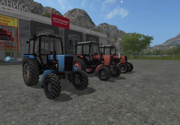 Пак МТЗ-82.1версия 1.1 для Farming Simulator 2017 (v1.5.x)