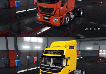 Пак номеров для модифицированных грузовиковv7.1 для Euro Truck Simulator 2 (v1.53.x)