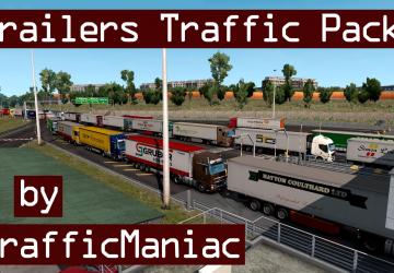 Пак прицепов в трафикверсия 12.9 для Euro Truck Simulator 2 (v1.57.x)